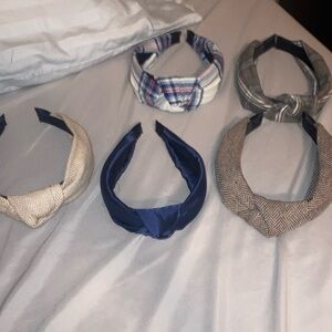 set of five chic headbands